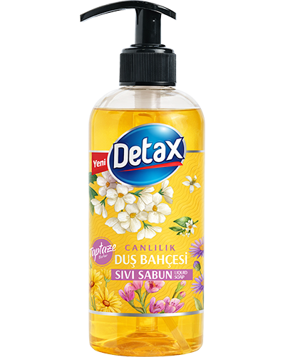 Detax Liquid Hand Soap 400 ml Shower Garden