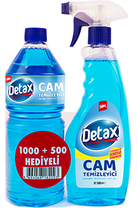 Detax Cam Sil 1000+500 Hediyeli