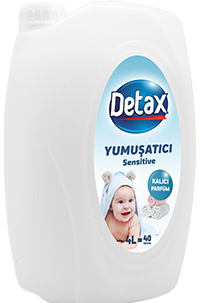 Detax Çamaşır Yumuşatıcı 4000 ml Beyaz