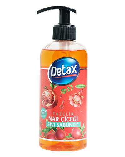 Detax Sıvı El Sabunu 400 ml Nar Çiçeği