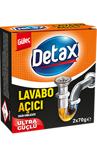 Detax Lavabo Açıcı Toz 140 gr